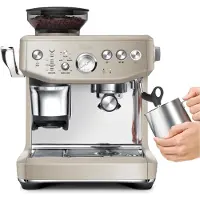 Sage Espresso koffiemachine The Barista Express Impress SES876 15 bar Amandel