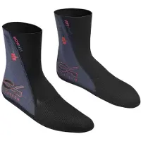 C4 Freediving Neoprene Zero 1.5 Mm Booties Zwart,Grijs EU 46-47