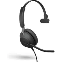 Jabra Evolve2 40 SE MS - Mono-hoofdtelefoon - Over-ear