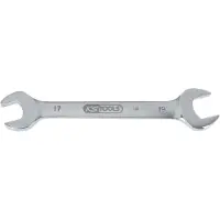 Ks Tools EDELSTAHL dubbele ringsleutel, gebogen