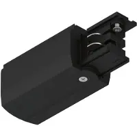 Paulmann 91362 ProRail3 End Feed 230V-railsysteemcomponenten Eindvoeding ProRail3 Zwart