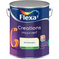 Flexa - Creations Muurverf Extra Mat - Wit Citroengras - Mengverf - 5 L