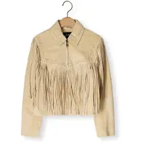 Ibana Dames Jassen Jeeya Suede - Beige - Maat 34
