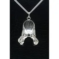 MOOYE ® - Collectie Zilveren Zadel ketting hanger - XL