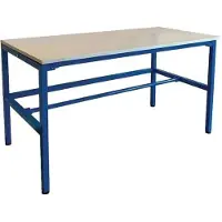 Gewa Inpaktafel, afmetingen 1600 x 800 x 850 mm, werkblad van melaminehars