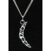 MOOYE ® - Collectie Zilveren Croissant ketting hanger