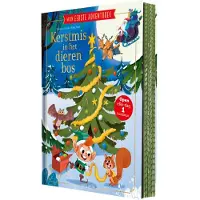 Witte Leeuw Mijn eerste adventboek - Kerstmis in het dierenbos (Hardback)