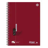 Staufen Advanced Collegeblok Draadgebonden Rood A4 80 Vellen 90 g/m2 5 mm Geruit
