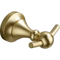 INF Zware badkamerhaken van roestvrij staal (2 stuks) Gold