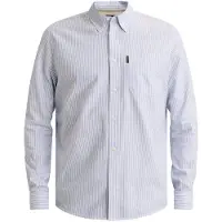 PME Legend Overhemd 'Oxford shirt with button-down collar and chest pocket' blauw