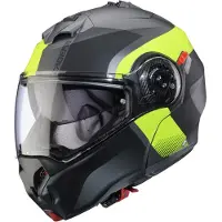 Caberg CabergDukeEvoIndyMatGrijsGeelSysteemhelm Maat XS