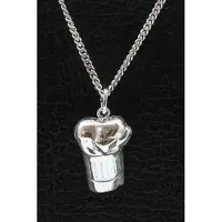 MOOYE ® - Collectie Zilveren Koksmuts middel ketting hanger