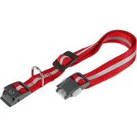 Ferplast hondenhalsband Club Reflex 44 x 1,5 cm nylon rood