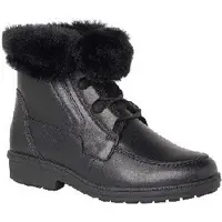 Ganter Boots 'Stiefeletten/Boot Damen 820537101000 Echtleder in schwarz' zwart