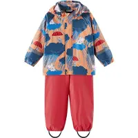 Reima Functioneel pak 'Moomin Plask ' donkerblauw / abrikoos / rood