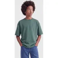 Only & Sons JUNIOR T-shirt groen Jongens Stretchkatoen Ronde hals Effen - maat 170/176