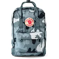 Fjällräven Rugzak 'Kanken 15 ' blauw / bloedrood / wit