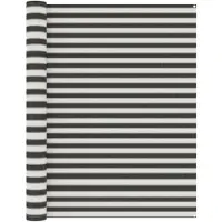 vidaXL Tenttapijt 250x200 cm antracietkleurig en wit