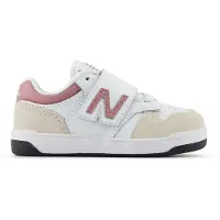 New Balance Infant Girls B480 New-b Hook & Loop White Maat: 21.5 Wide | Schoenen Outlet | kids | Wit