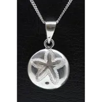 MOOYE ® - Collectie Zilveren Zee egel ketting hanger