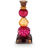 Pip studio Kandelaar Glass Bead Red-Yellow 23,5 cm