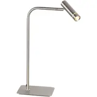 Steinhauer Tafellamp Volari 4709ST stalen tafellamp met touchdimmer