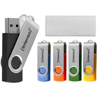 Intenso () Basic Line USB stick - 16GB - USB 2.0 - Multipack 5 x 16GB