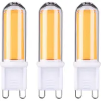 Paulmann 29045 LED-lamp Energielabel F (A - G) G9 Stiftfitting 4.6 W Warmwit (Ø x h) 18 mm x 58 mm 3 stuk(s)