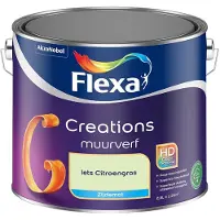 Flexa - Creations Muurverf Zijdemat - Iets Citroengras - Mengverf - 2,5 L