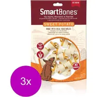 Smartbones Classic Bone Chews Aardappel - Hondensnacks - 3 x Mini