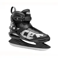 Roces - Big Icy 2 - IJshockeyschaatsen - Schaatsen Heren - Zwart Wit - Comfort Foam Padding & Verstevigde Hielsupport - Maat EU 51