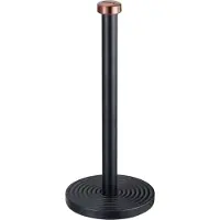 Klausberg 7715 - Keukenrolhouder zwart - 15 x 35,5 cm
