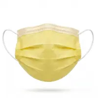 Hygostar Mondmasker - Medisch - 3-Laags - Geel - 50 Stuks