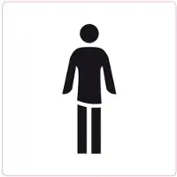 Ivana Pictogram Toilet Man