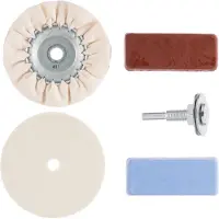 Bosch 2609256555 Hobby-polijstset, 5-delig, voor boormachines Diameter 85 mm 1 set(s)