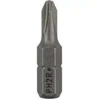 Bosch Bit extra-hard gereduceerd PH2R, 25 mm 25st - 2607002519