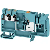 Weidmuller 2522850000 Verdeler-serieklem Steekaansluiting Blauw 20 stuk(s)