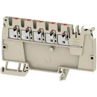 Weidmuller 2675460000 Verdeler-serieklem Push-In-klem, Steekaansluiting Donkerbeige 50 stuk(s)