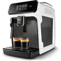 Philips 1200 Serie Volautomatische Espressomachine – 1.8L – Wit – 15 Bar Druk – Keramische Maler (EP1223/00)