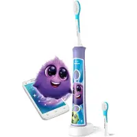 Philips For Kids - Elektrische tandenborstel voor kinderen - Paars - Met App - HX6322/12