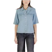 ONLY Blouse 'ONLBelle' blauw denim