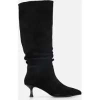 Linea Zeta Hoge laarzen zwart Suede Maat 38