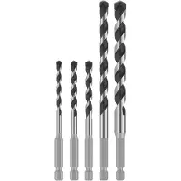 Bosch Betonborenset HEX-5 | 5-delig | 4, 5, 6, 8, 10mm - 2608707004