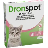Dronspot Ontwormingspipet Middelgrote Katten 2 stuks