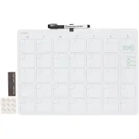 HEMA Whiteboard met marker en magneten 39.5x29.5cm maand