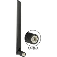 DeLOCK WLAN IEEE 802.11 ac/a/h/b/g/n Antenne met SMA-RP (m) connector - 3 - 5 dBi