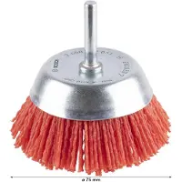 Bosch Professional Nylon Komborstel Voor Boormachine 75x1.1 Mm