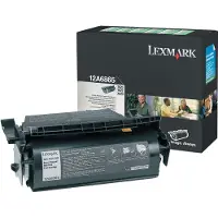Lexmark 12A6865 toner cartridge zwart hoge capaciteit (origineel)