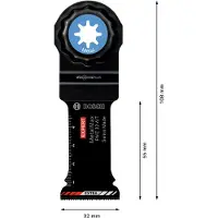 Bosch 2608900019 EXPERT MetalMax PAIZ 32 AIT Invalzaagblad Carbide 1 stuks 1 stuk(s)