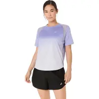 Asics Shirt 'Road Fade SS' violetblauw